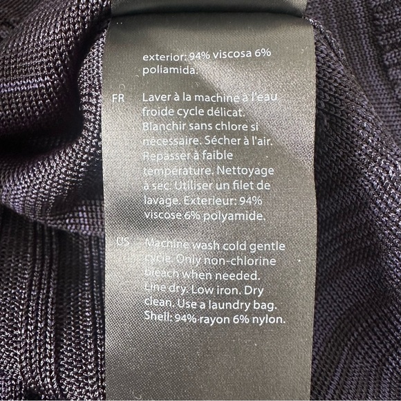 COS Flared Sleeve Ribbed Panel Top - Picture 7 of 12